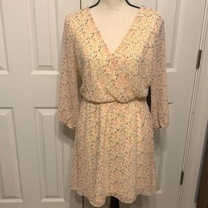 As U Wish Juniors Surplice Dress